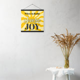 Choose JOY - Wall Art with hangers