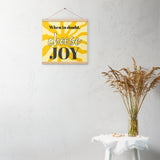 Choose JOY - Wall Art with hangers