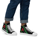 Bowerman Trucking - High Top Canvas Shoes