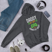 Daddy by Day Gamer by Night Men's Hoodie