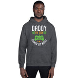 Daddy by Day Gamer by Night Men's Hoodie