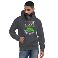 Daddy by Day Gamer by Night Men's Hoodie