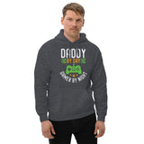 Daddy by Day Gamer by Night Men's Hoodie