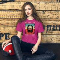 Music On World Off Unisex T-Shirt