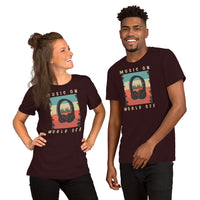 Music On World Off Unisex T-Shirt