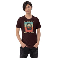 Music On World Off Unisex T-Shirt