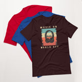 Music On World Off Unisex T-Shirt