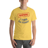 WARNING I Think I'm Funny Unisex T-Shirt