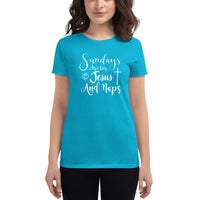 Sundays are for Jesus and Naps Women's T-Shirt