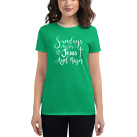 Sundays are for Jesus and Naps Women's T-Shirt