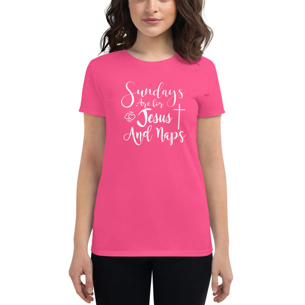 Sundays are for Jesus and Naps Women's T-Shirt