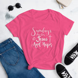 Sundays are for Jesus and Naps Women's T-Shirt