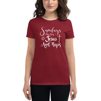 Sundays are for Jesus and Naps Women's T-Shirt